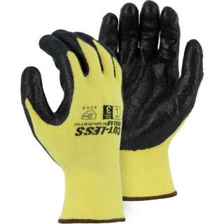 3227 Majestic® Cut-Less Kevlar® 13-Gauge A2 Knit Gloves with Foam Nitrile Palm Coating